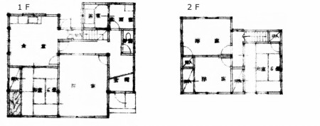 田村貸家 間取図